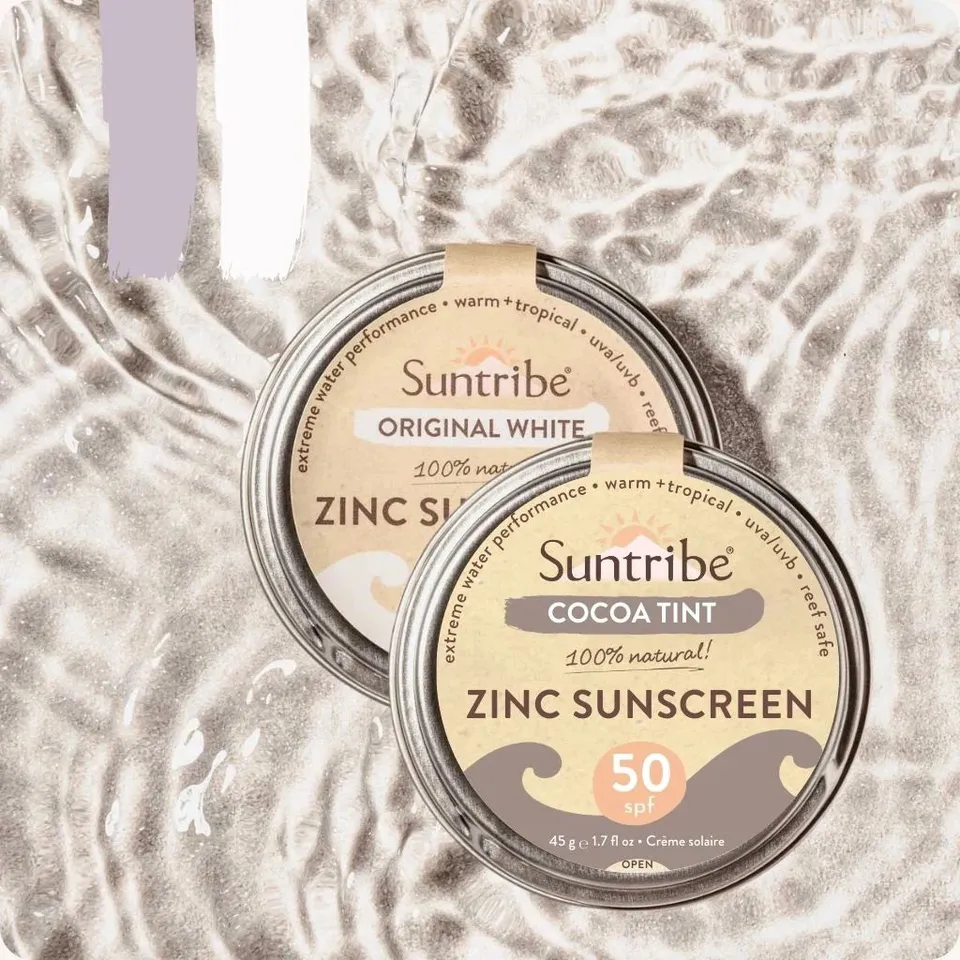 Suntribe Face & Sport Zink Sonnencreme LSF 50 Dose