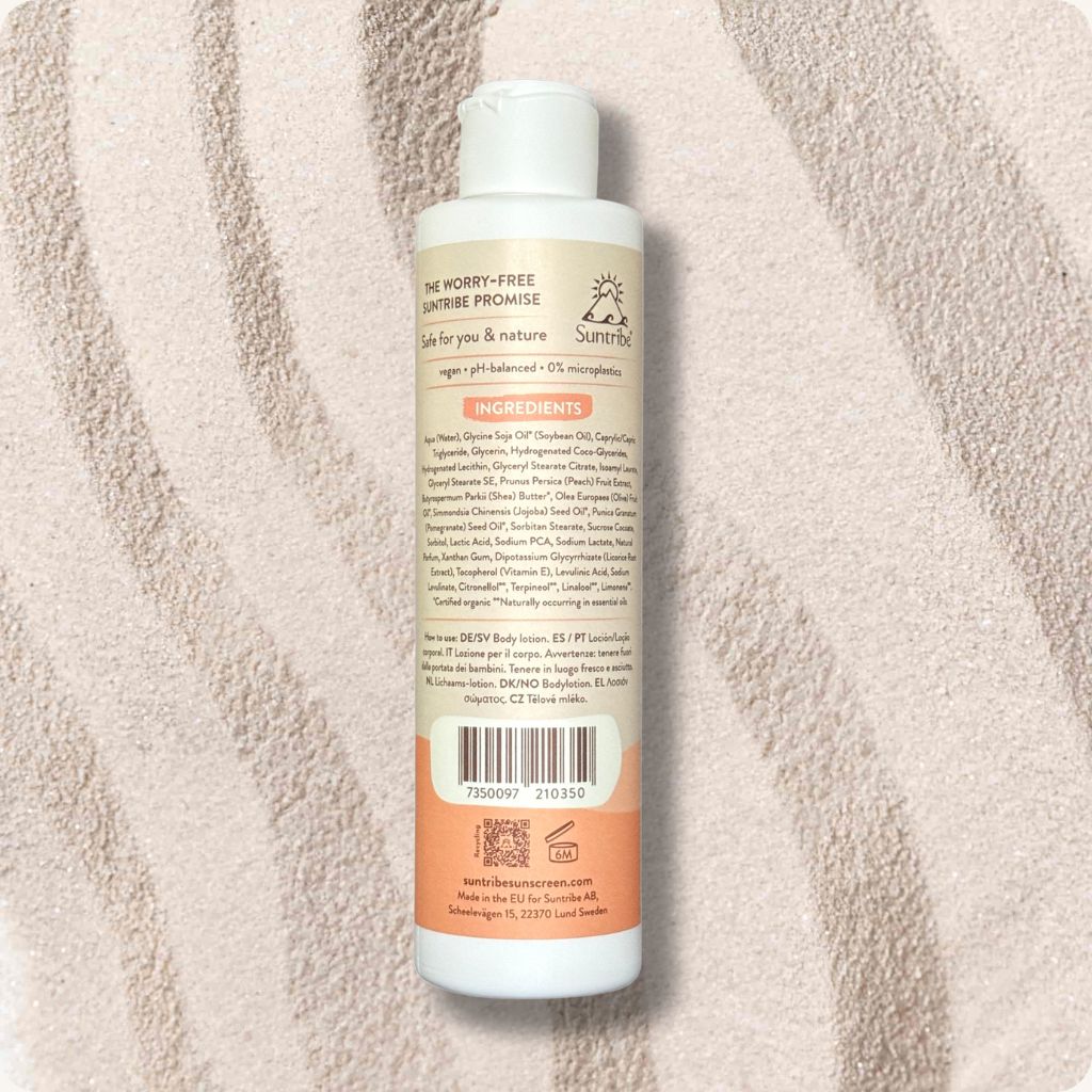 Suntribe Natural Gentle Body Wash Peach Duschgel vegan