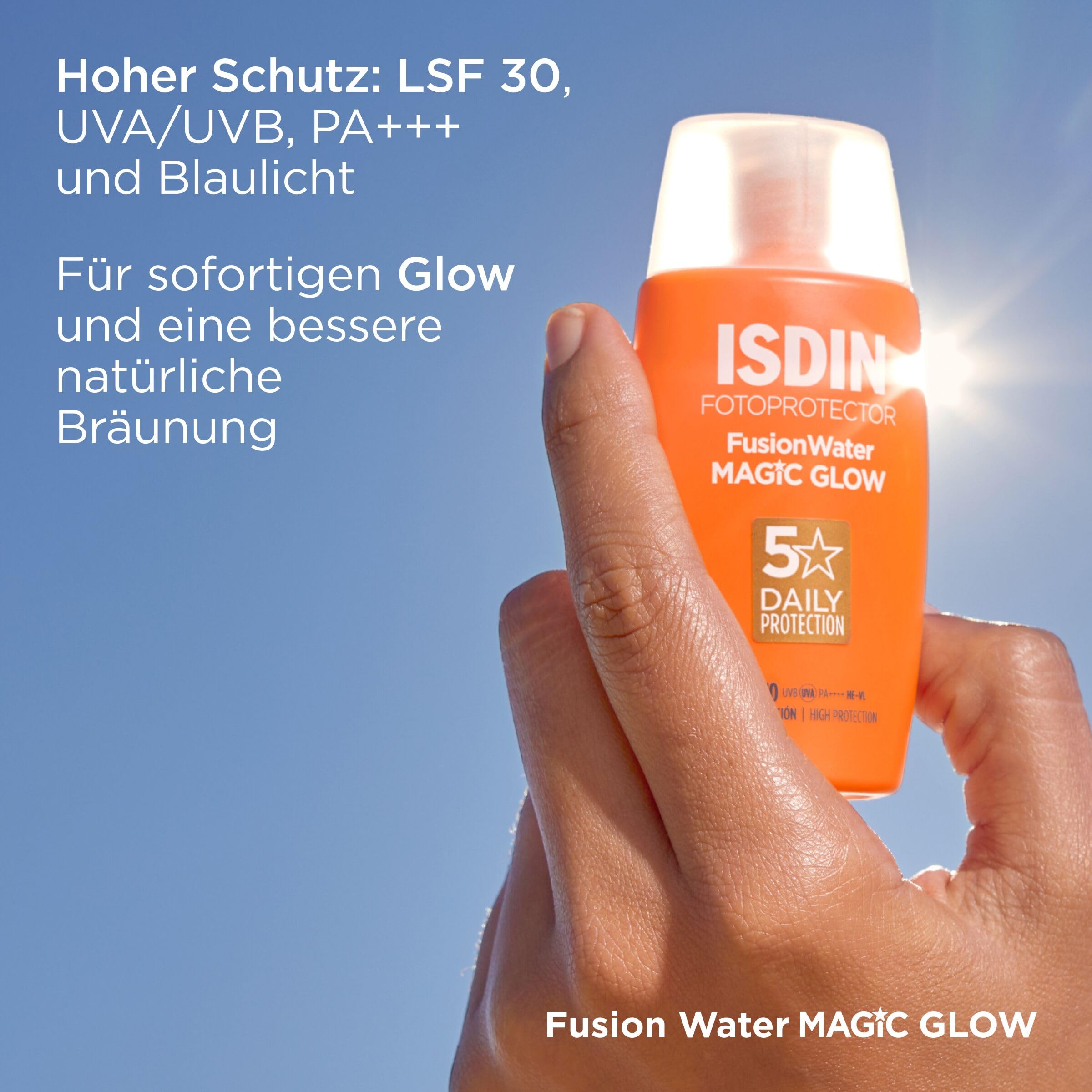 ISDIN Fotoprotector FusionWater Magic Glow Creme LSF30 50ml