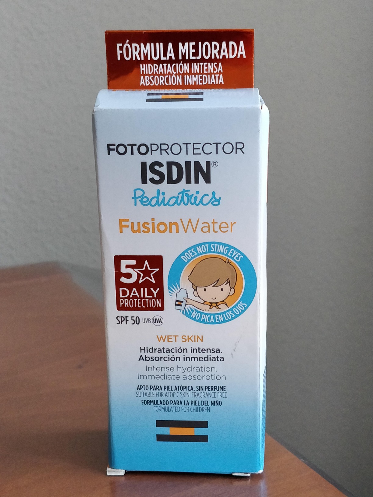 ISDIN Pediatrics Fusion Water LSF 50 Sonnencreme 50 ml ultraleicht