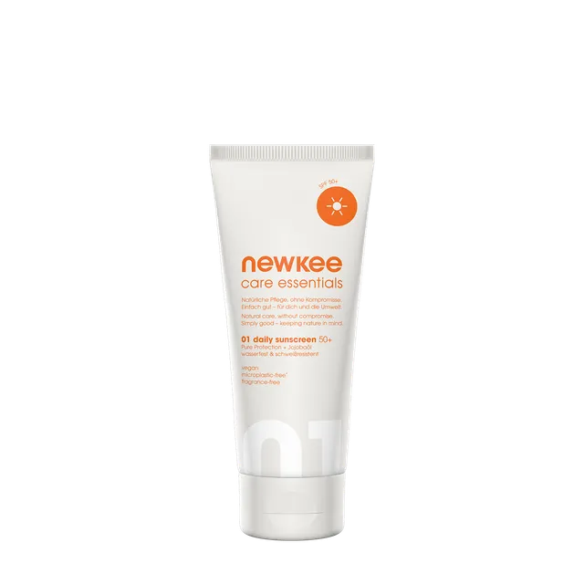 newkee daily sunscreen 50+ Sonnencreme wasserfest