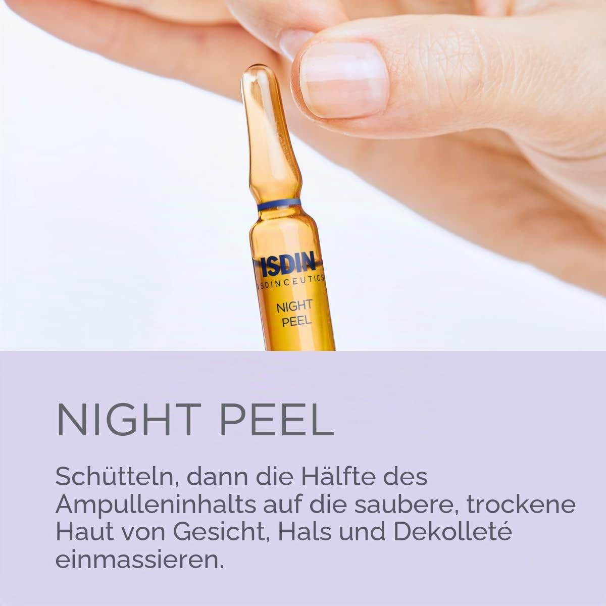 ISDIN Isdinceutics Night Peel Peeling 10 Ampullen Glykolsäure