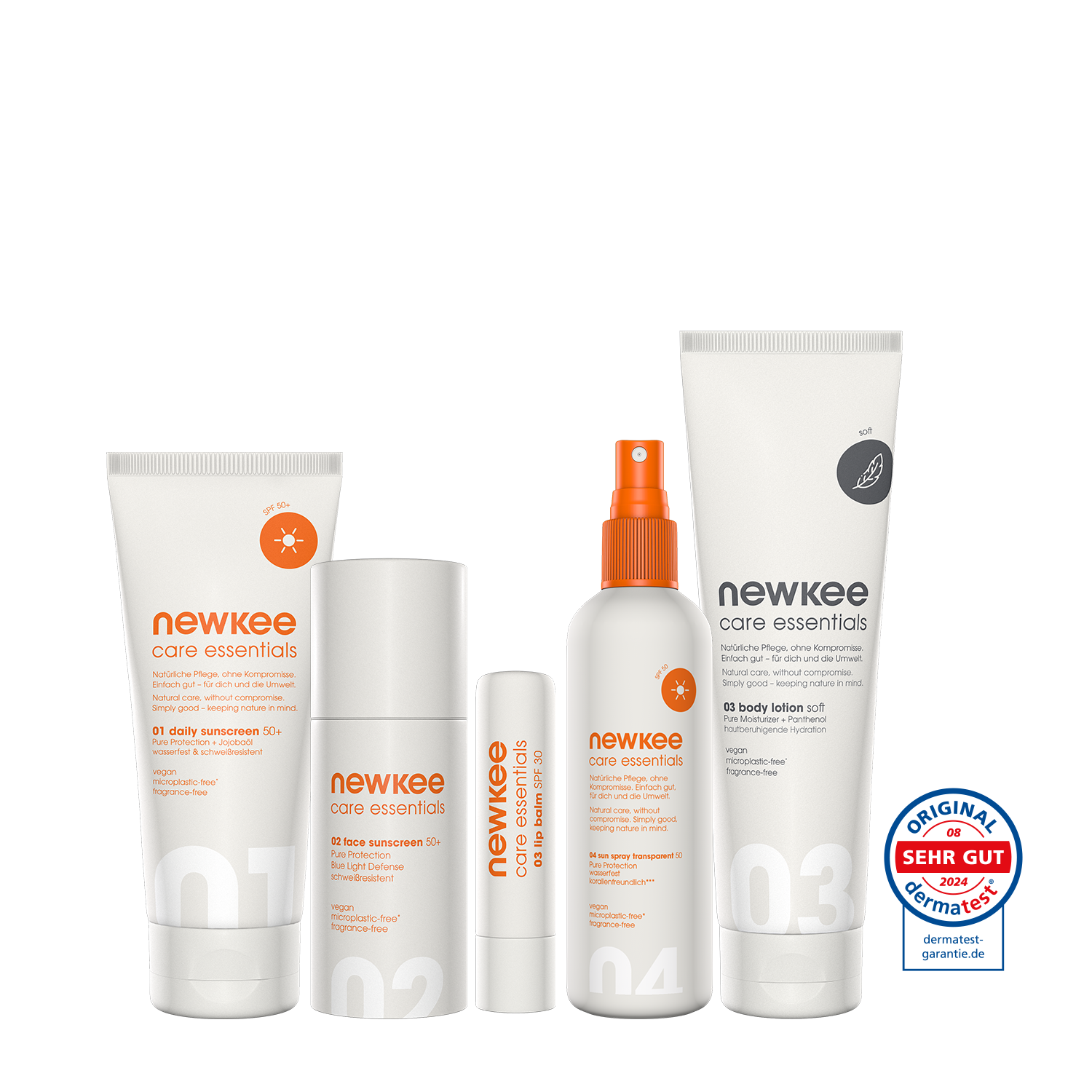 newkee Sun Care Essentials Sonnenschutz-Set Ganzkörper