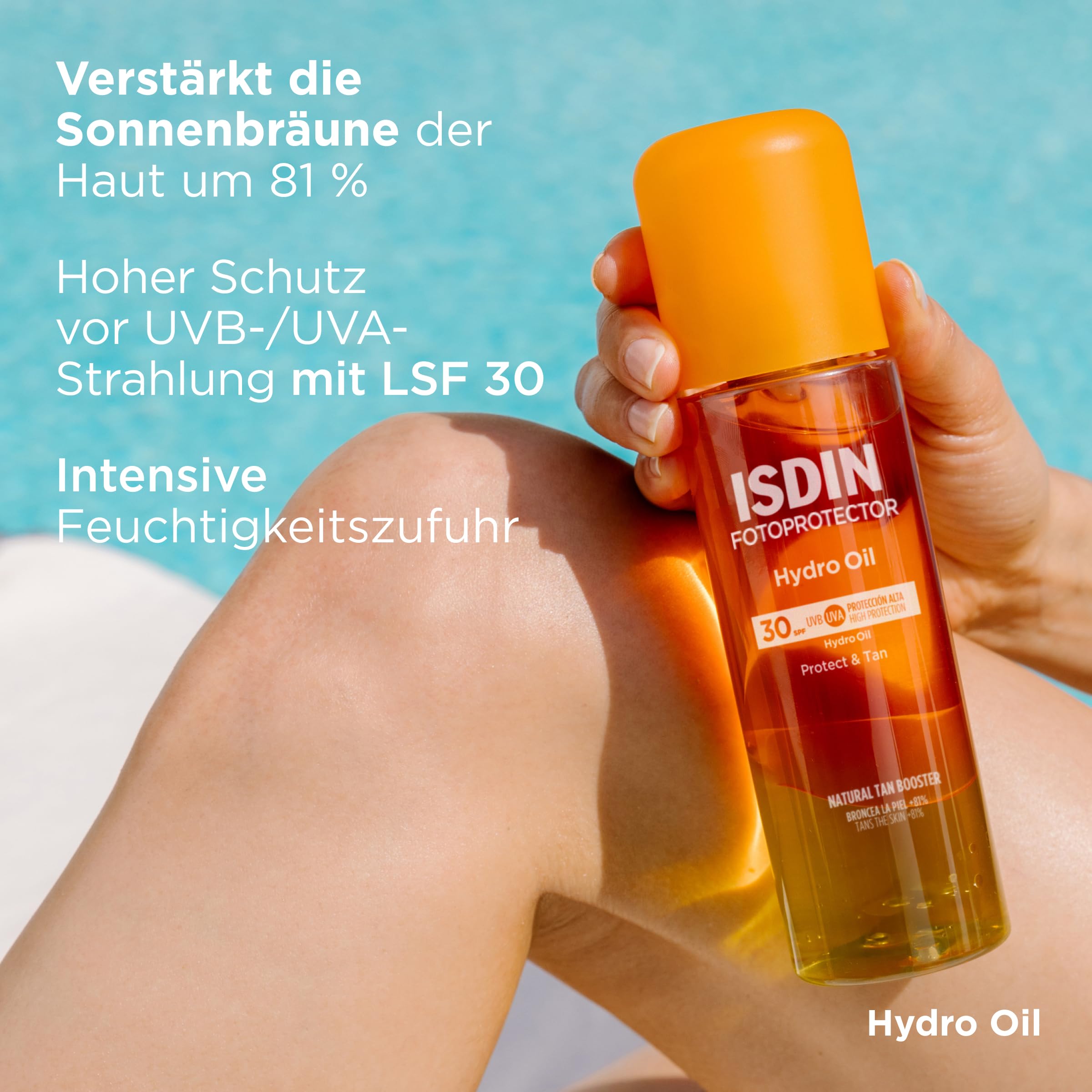 ISDIN Hydro Oil LSF 30 Sonnenspray 200 ml Bräunung