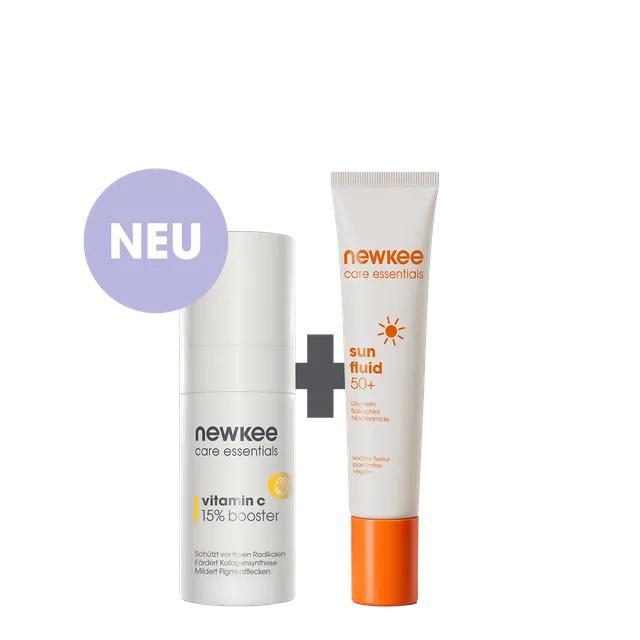 newkee bright & protect bundle Serum Set Vitamin C LSF 50+
