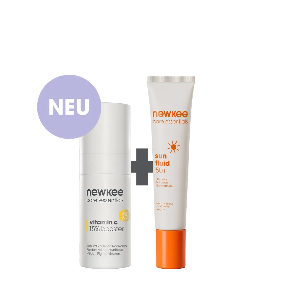 newkee bright & protect bundle Serum Set Vitamin C LSF 50+