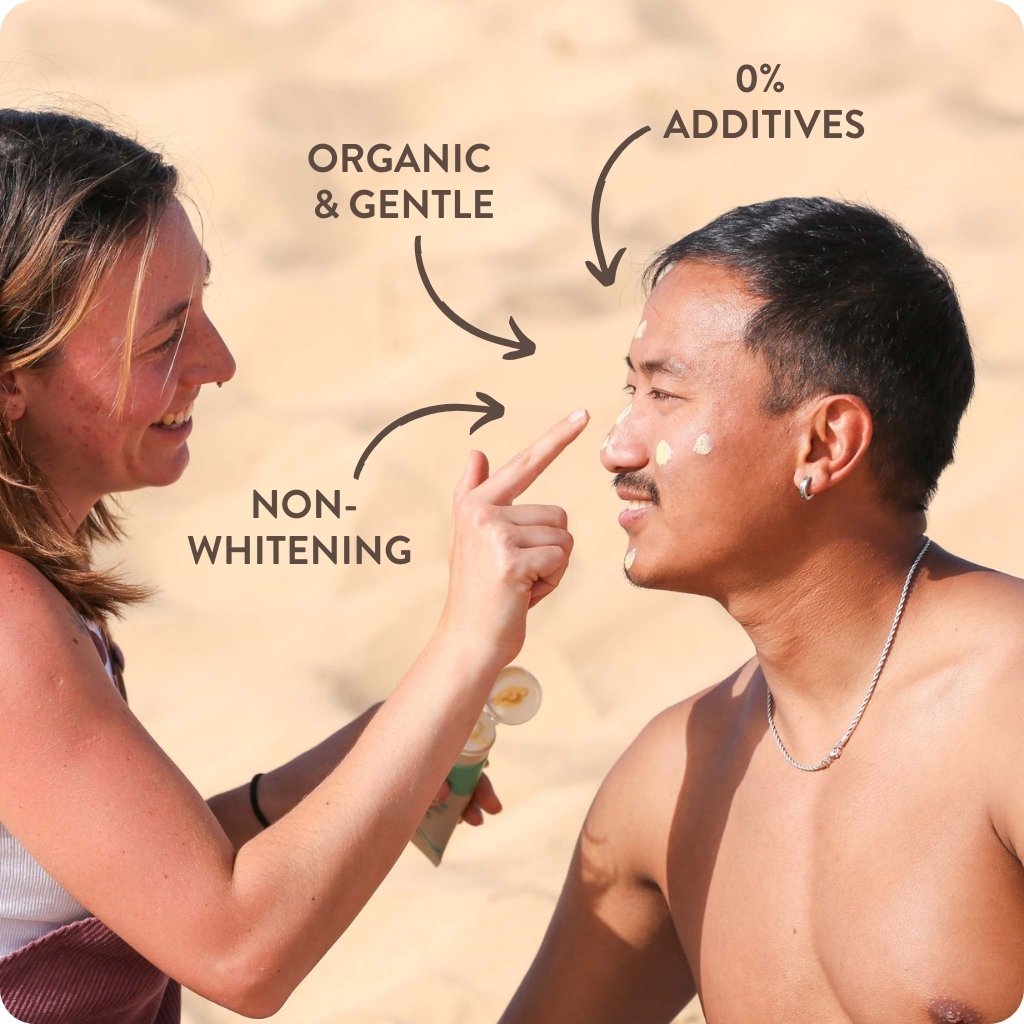 Suntribe Tinted Sonnencreme LSF 30 mineralisch getönt