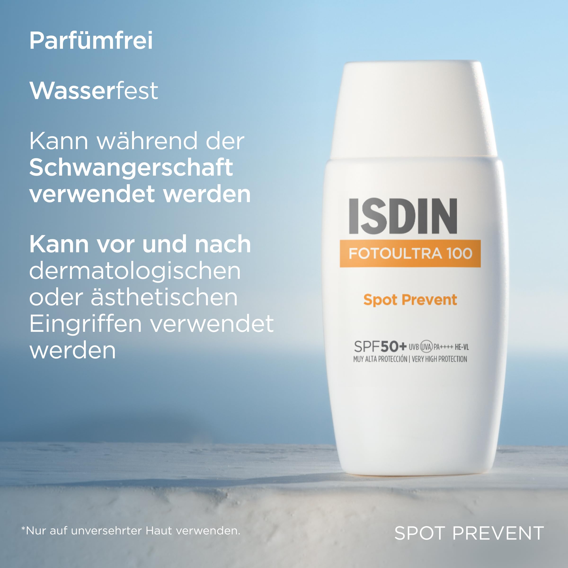 ISDIN Fotoultra 100 Spot Prevent Sonnencreme 50 ml Pigmentflecken