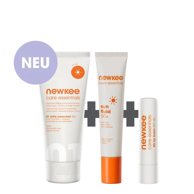 newkee sun care bundle body light Sonnenschutz Set LSF 50+