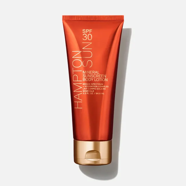 Hampton Sun SPF 30 Mineral Sonnencreme 3,2 oz mit Zink