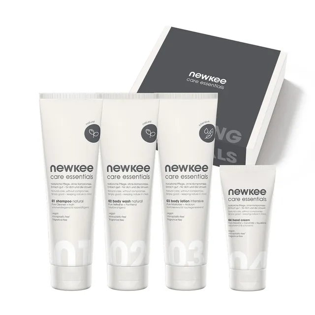 newkee cleansing essentials Pflegeset 4-teilig parfümfrei