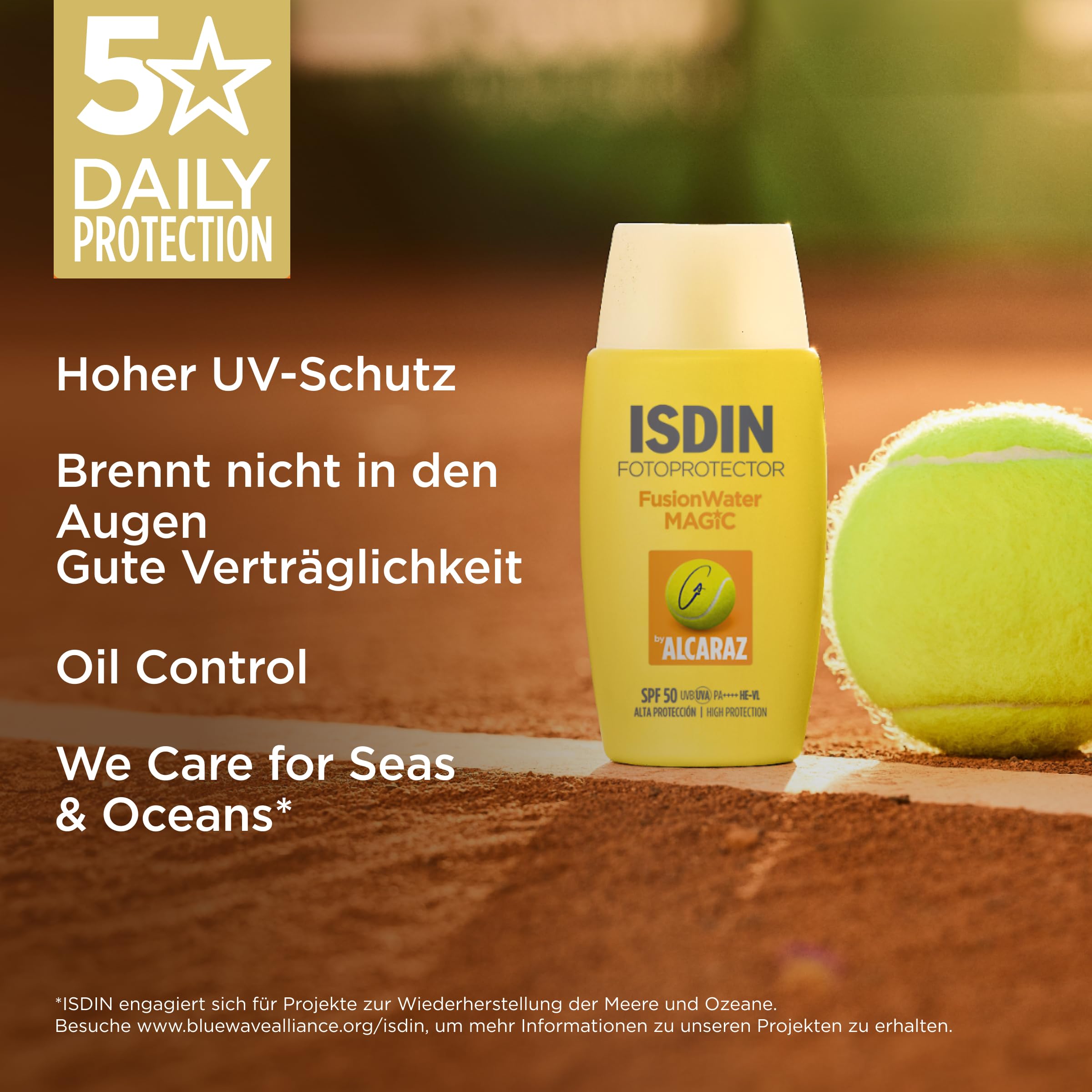ISDIN Fusion Water Magic Sonnencreme 50ml LSF 50