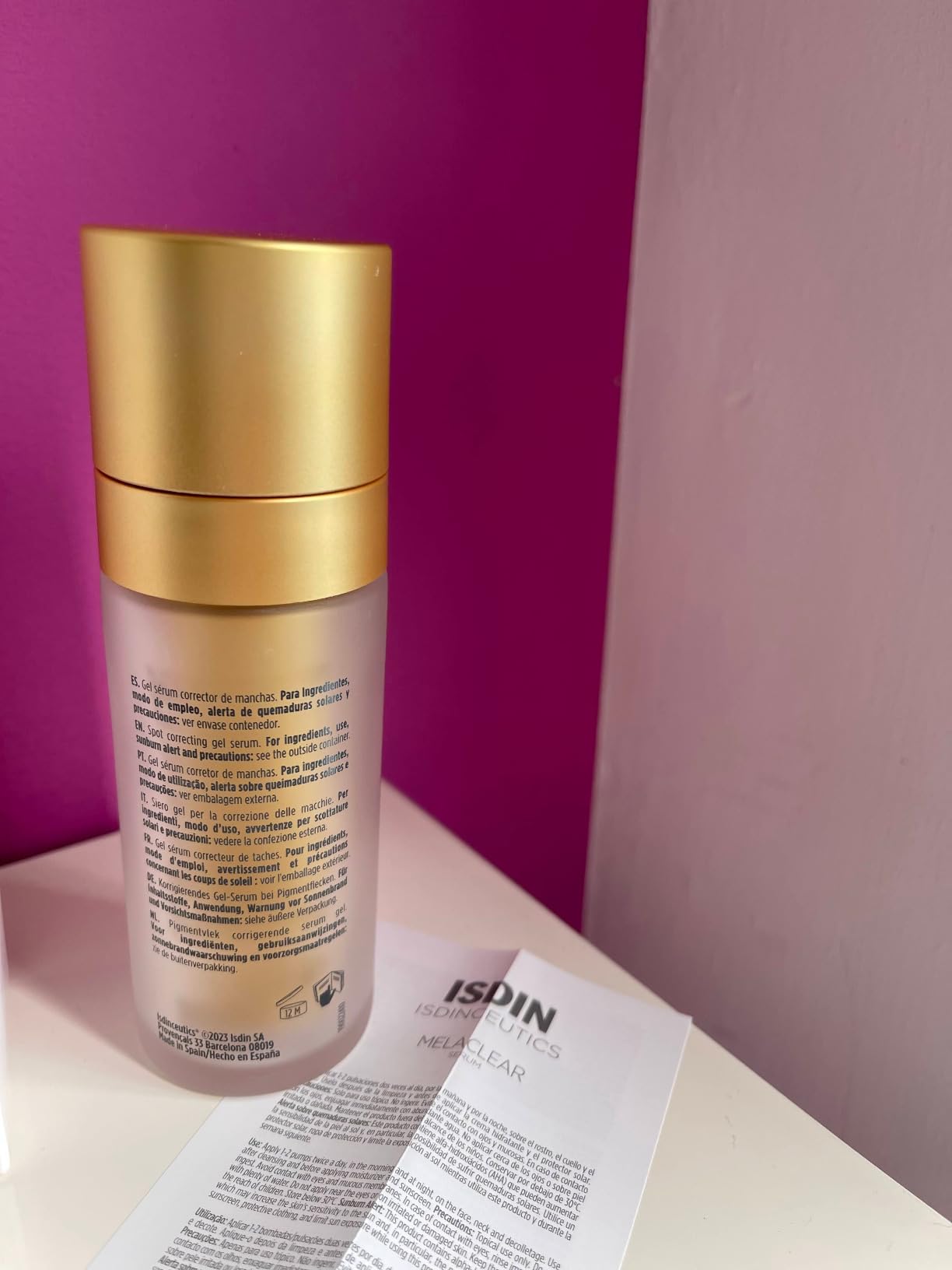 ISDIN Isdinceutics Melaclear Gesichtsserum 30ml gegen Flecken