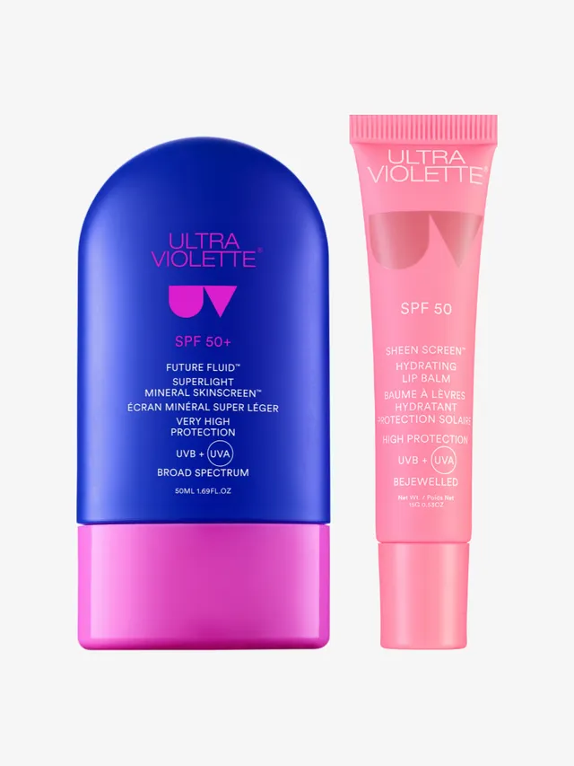 Ultra Violette Future Fluid Bejewelled Duo Mineral LSF 50 Set