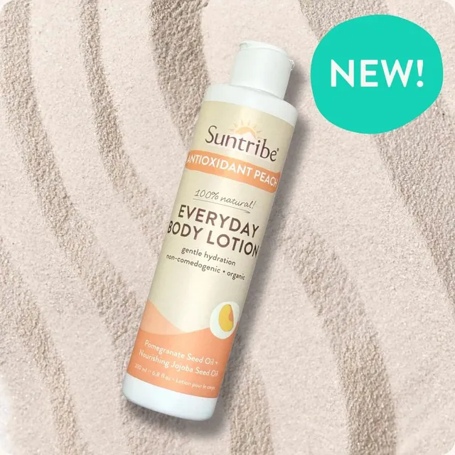 Suntribe Organic Everyday Body Lotion Peach Bodylotion vegan