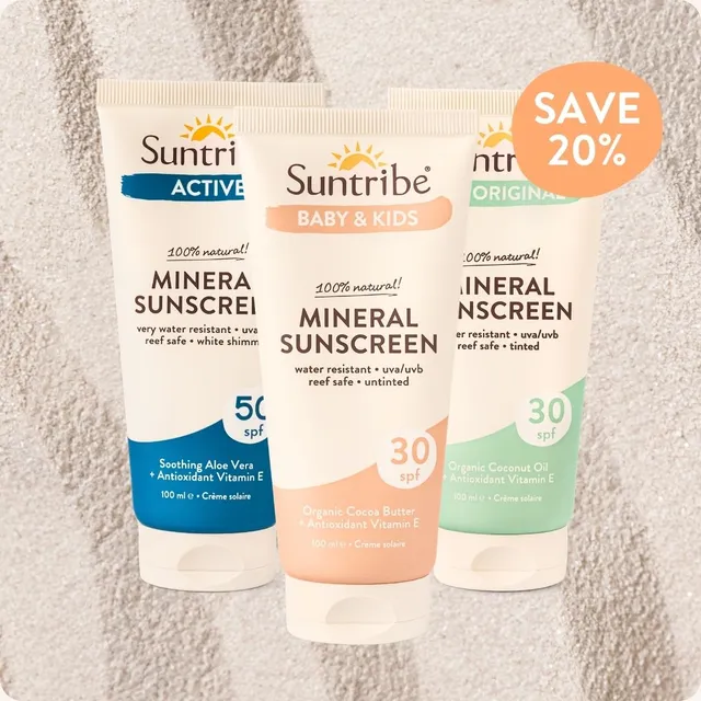 Suntribe Bestsellers Mineral Sonnencreme Set 3er