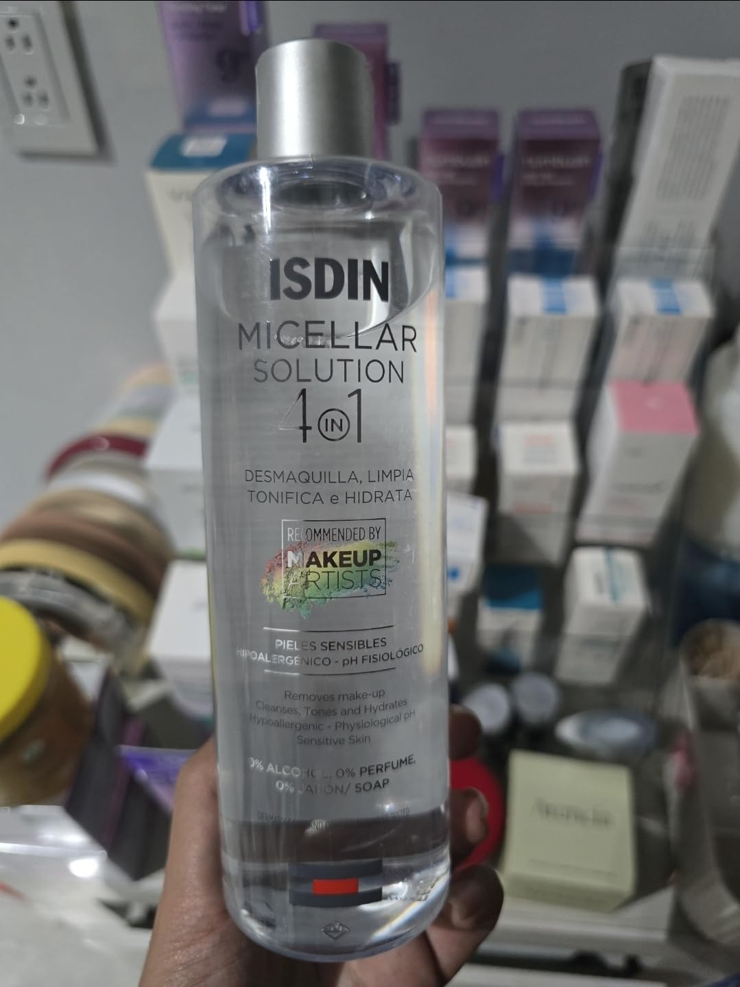 ISDIN Micellar Solution Mizellenwasser 400 ml 4-in-1