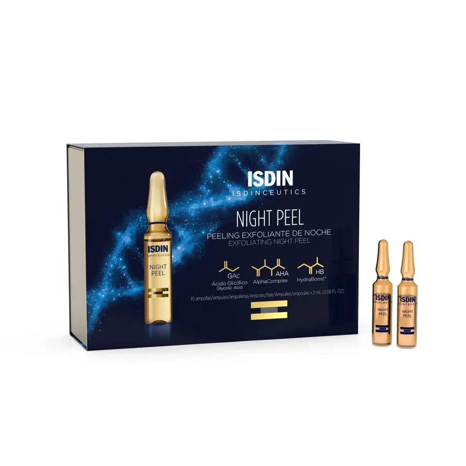 ISDIN Isdinceutics Night Peel Peeling 10 Ampullen Glykolsäure