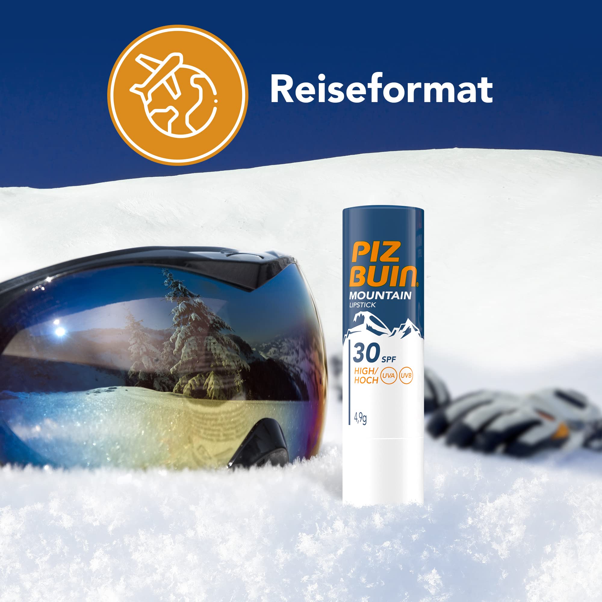 Piz Buin Mountain Lippenpflege LSF 30 4,9 g Stick