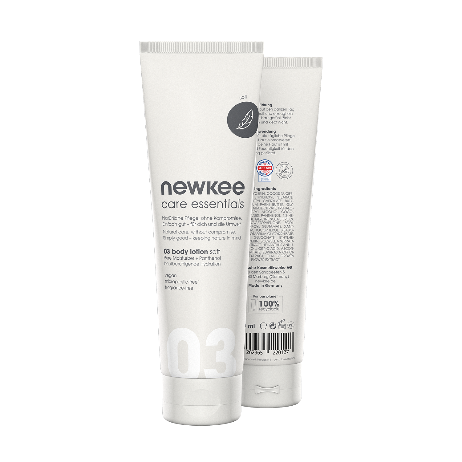 newkee body lotion soft Körperlotion trockene Haut beruhigend