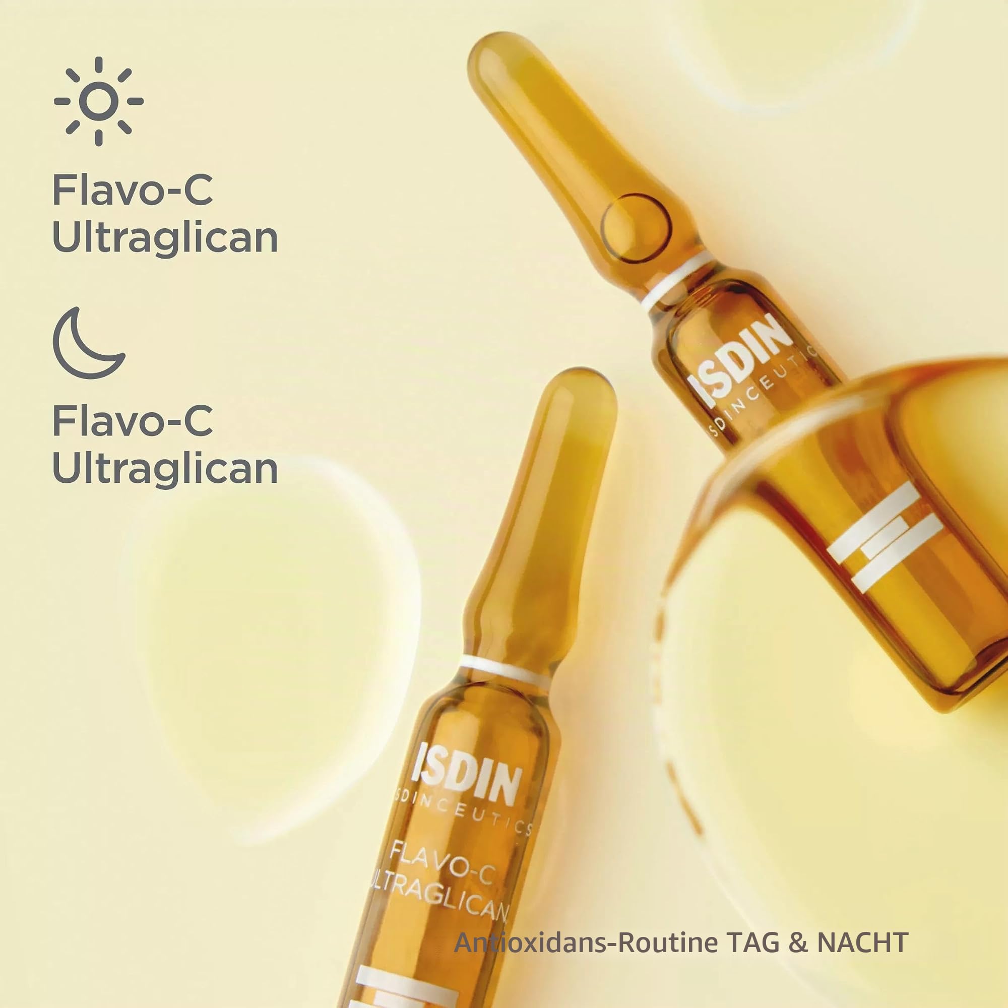 ISDIN Isdinceutics Day&Night Flavo-C Serum-Ampullen 20 Stück Vitamin C