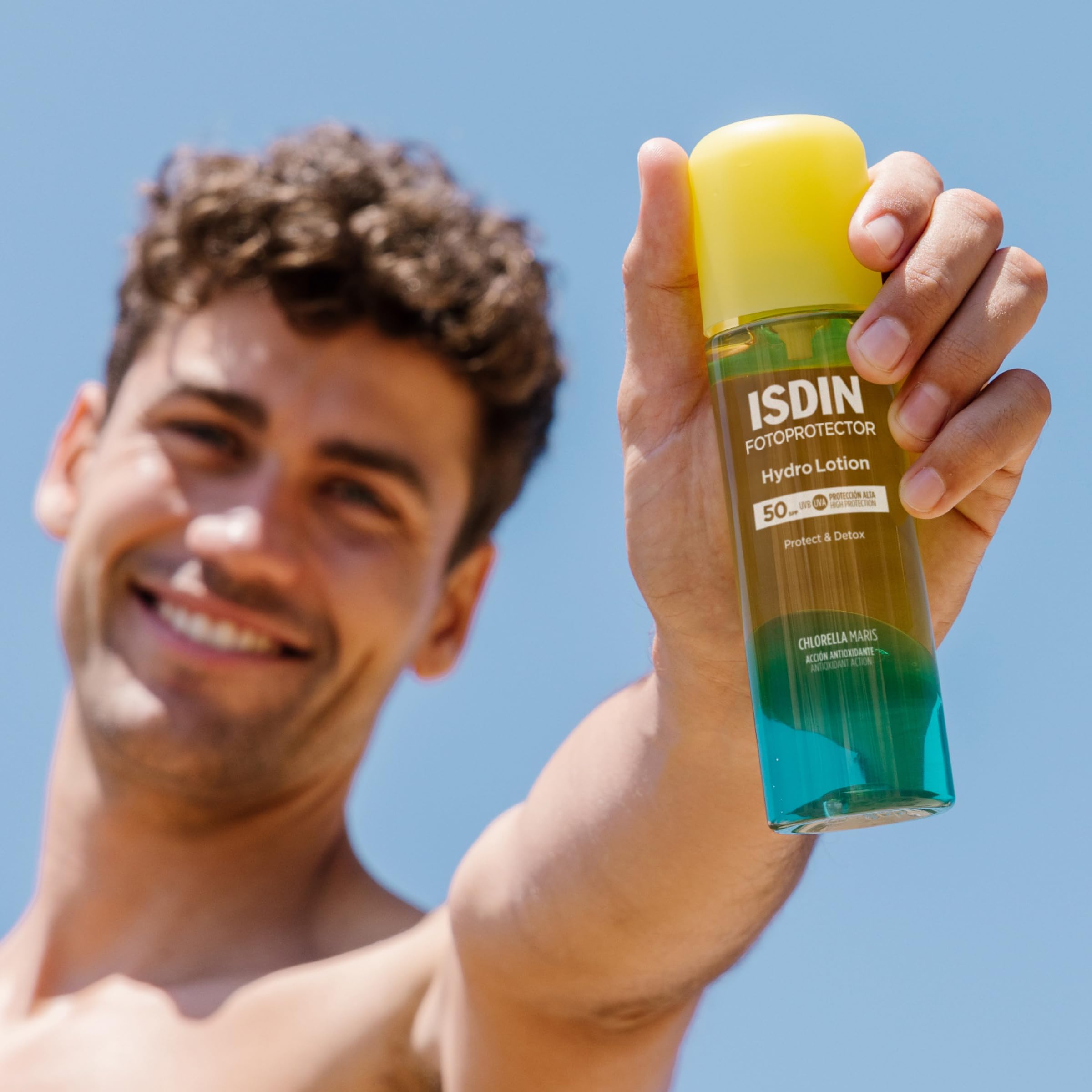 ISDIN Hydrolotion Sonnenschutz LSF 50 Körper 200 ml biphasisch