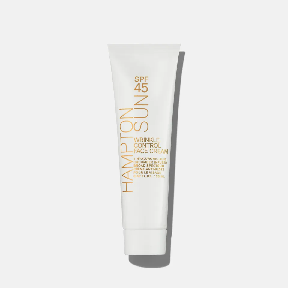 Hampton Sun LSF 45 Gesichtscreme 0.69 oz Hyaluron Gurke