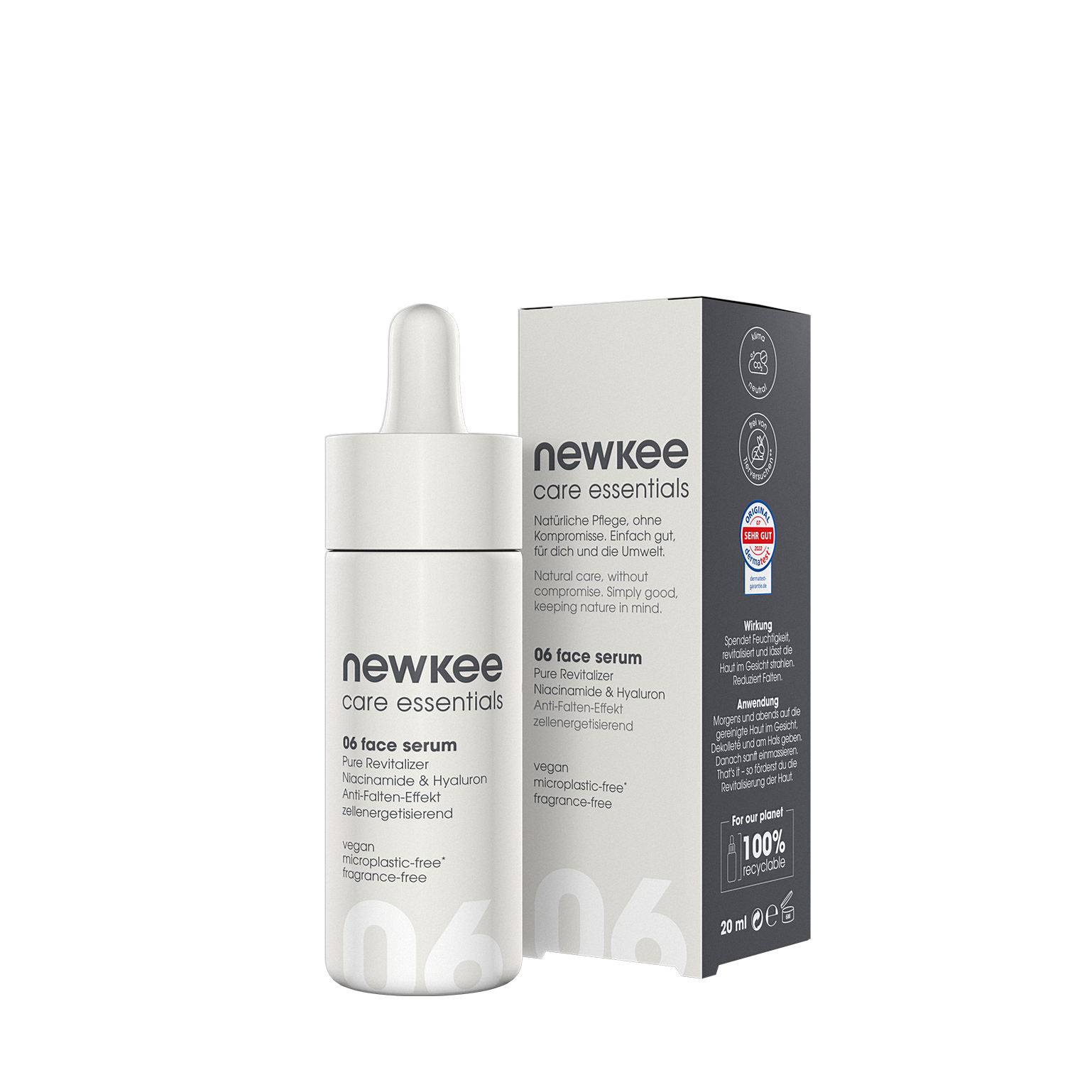 newkee face serum Gesichtsserum mit Hyaluron