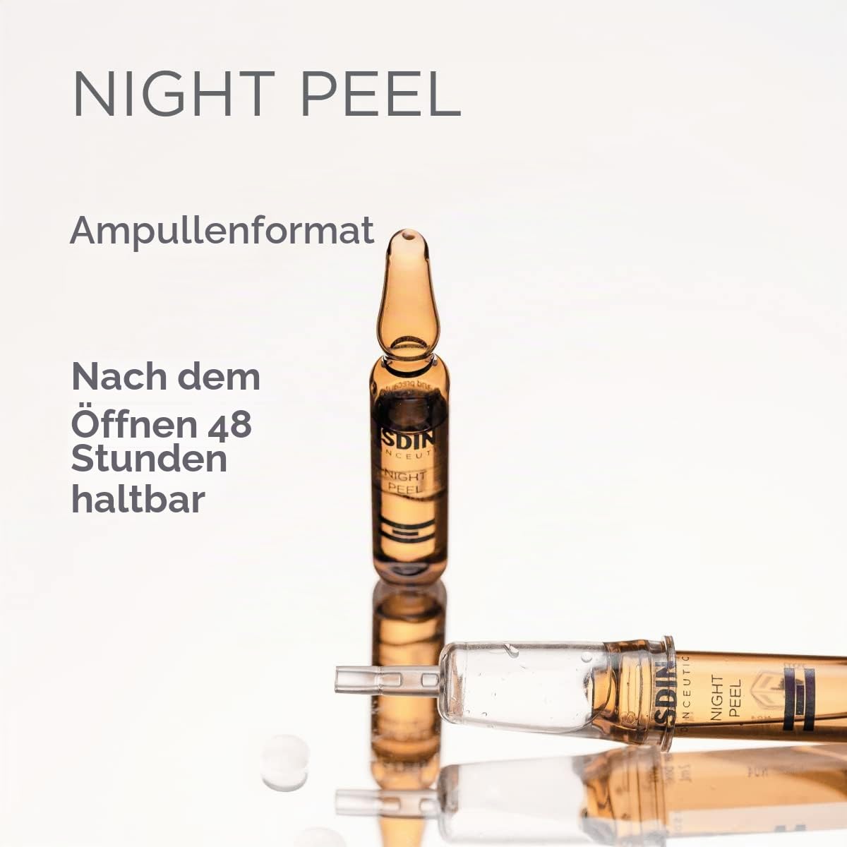 ISDIN Isdinceutics Night Peel Peeling 10 Ampullen Glykolsäure