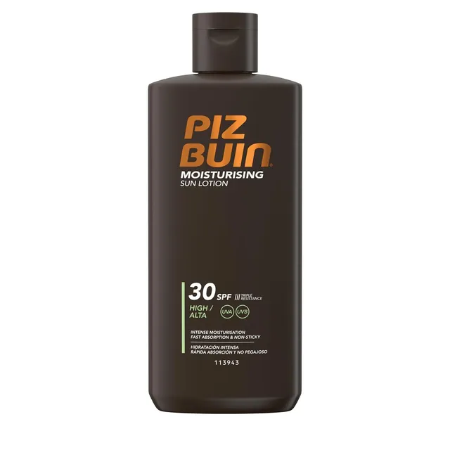 Piz Buin Moisturising Sun Lotion LSF 30 200 ml feuchtigkeitsspendend