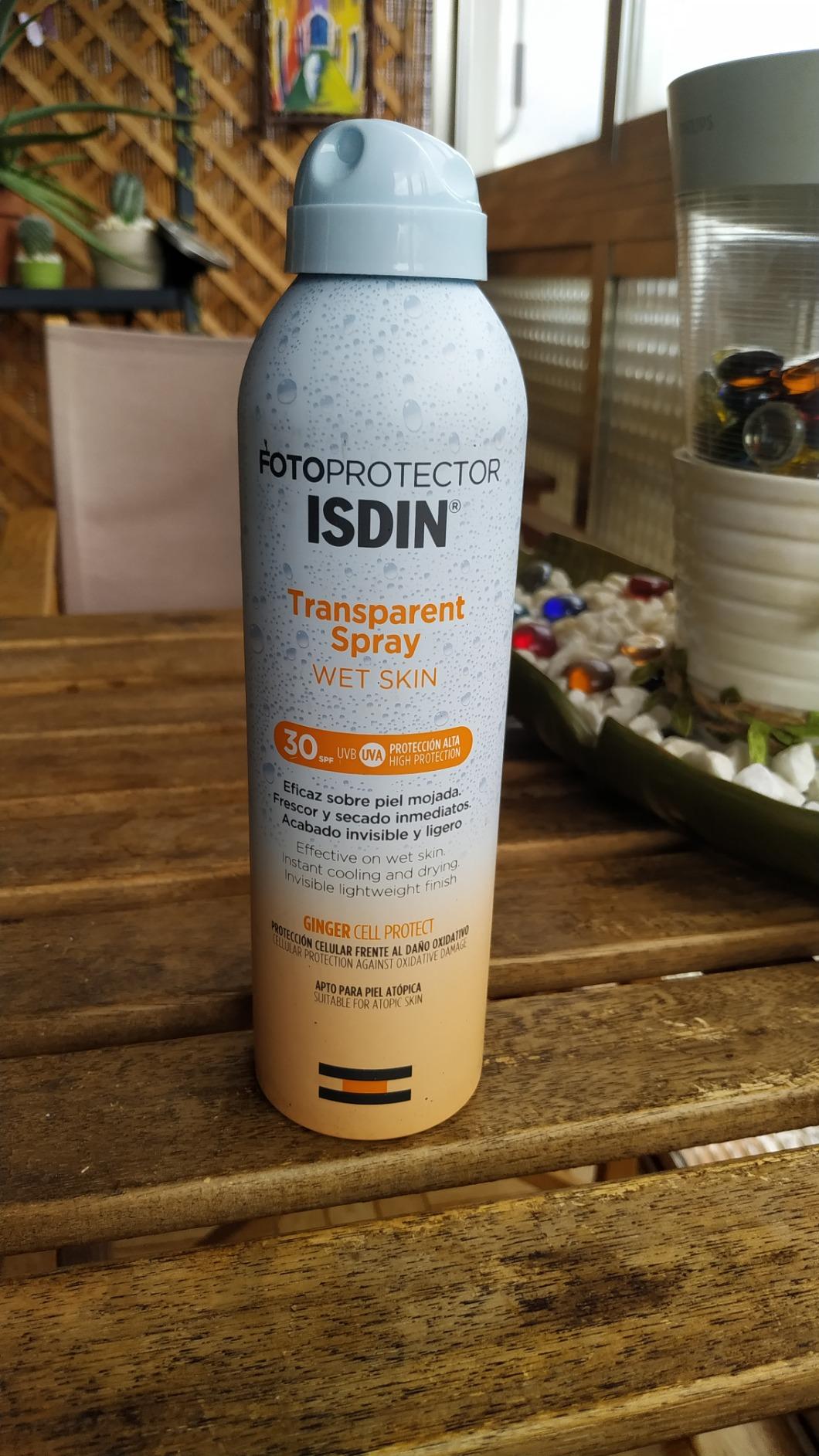 ISDIN Fotoprotector Wet Skin Sonnenspray LSF 30 250ml wasserfest