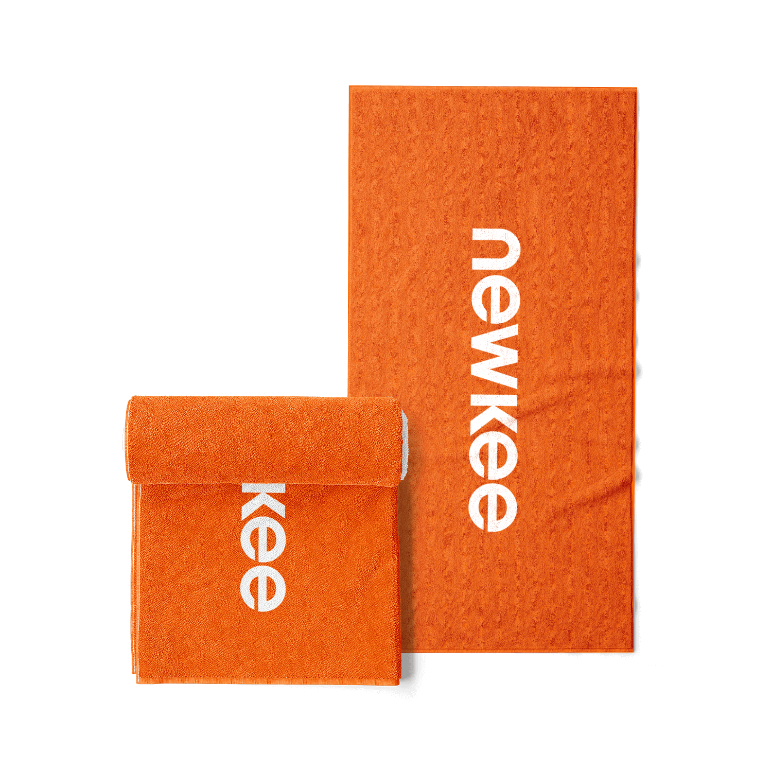 newkee Badetuch Orange 100% Baumwolle