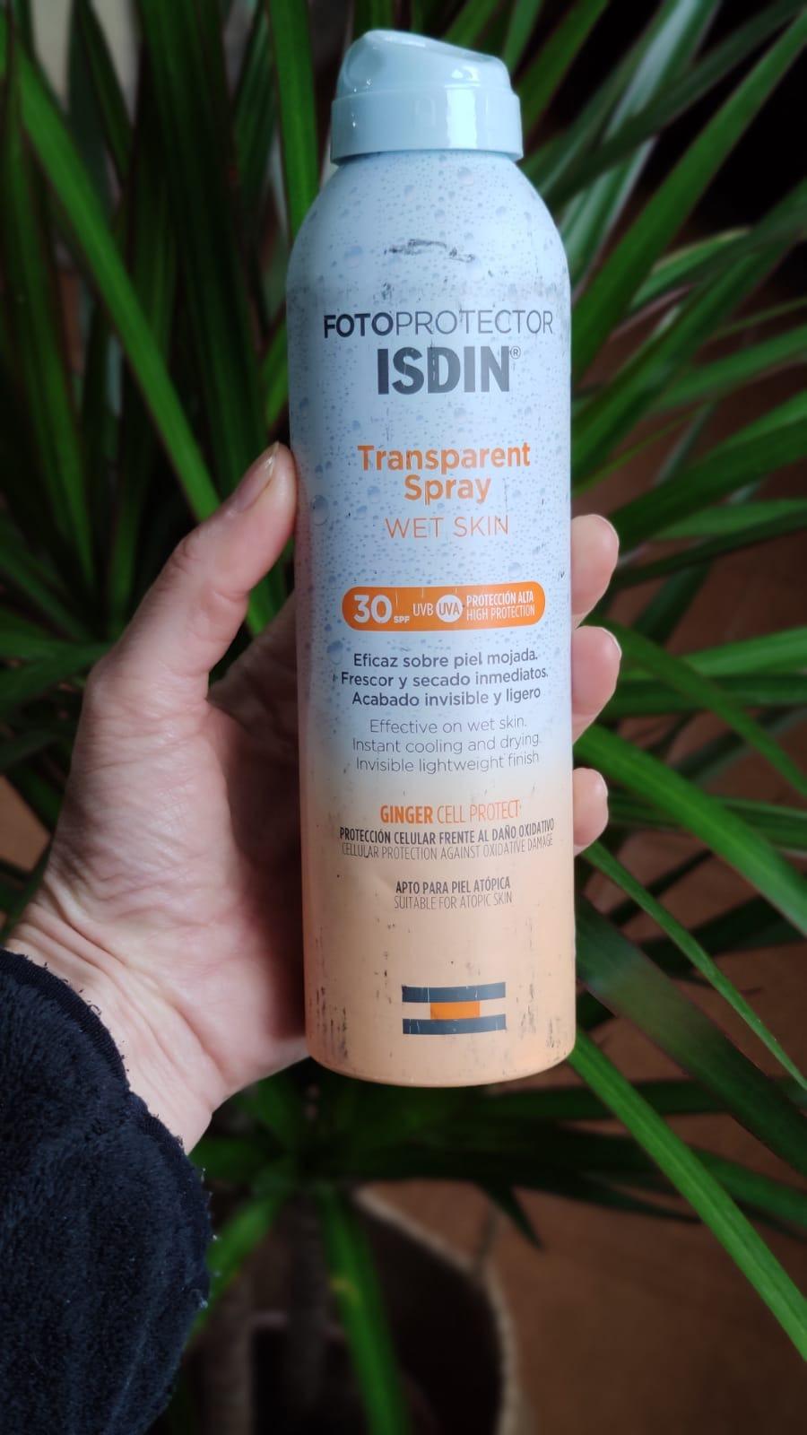ISDIN Fotoprotector Wet Skin Sonnenspray LSF 30 250ml wasserfest