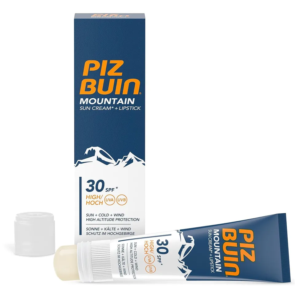 Piz Buin Mountain 2-in-1 Sonnencreme LSF30 20ml + Lippe