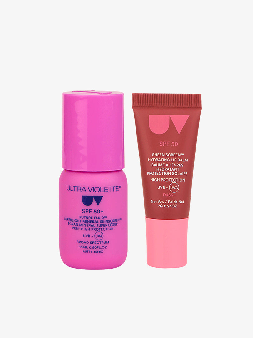 Ultra Violette Dawn to Dusk Duo Set SPF50 Mini Dusk