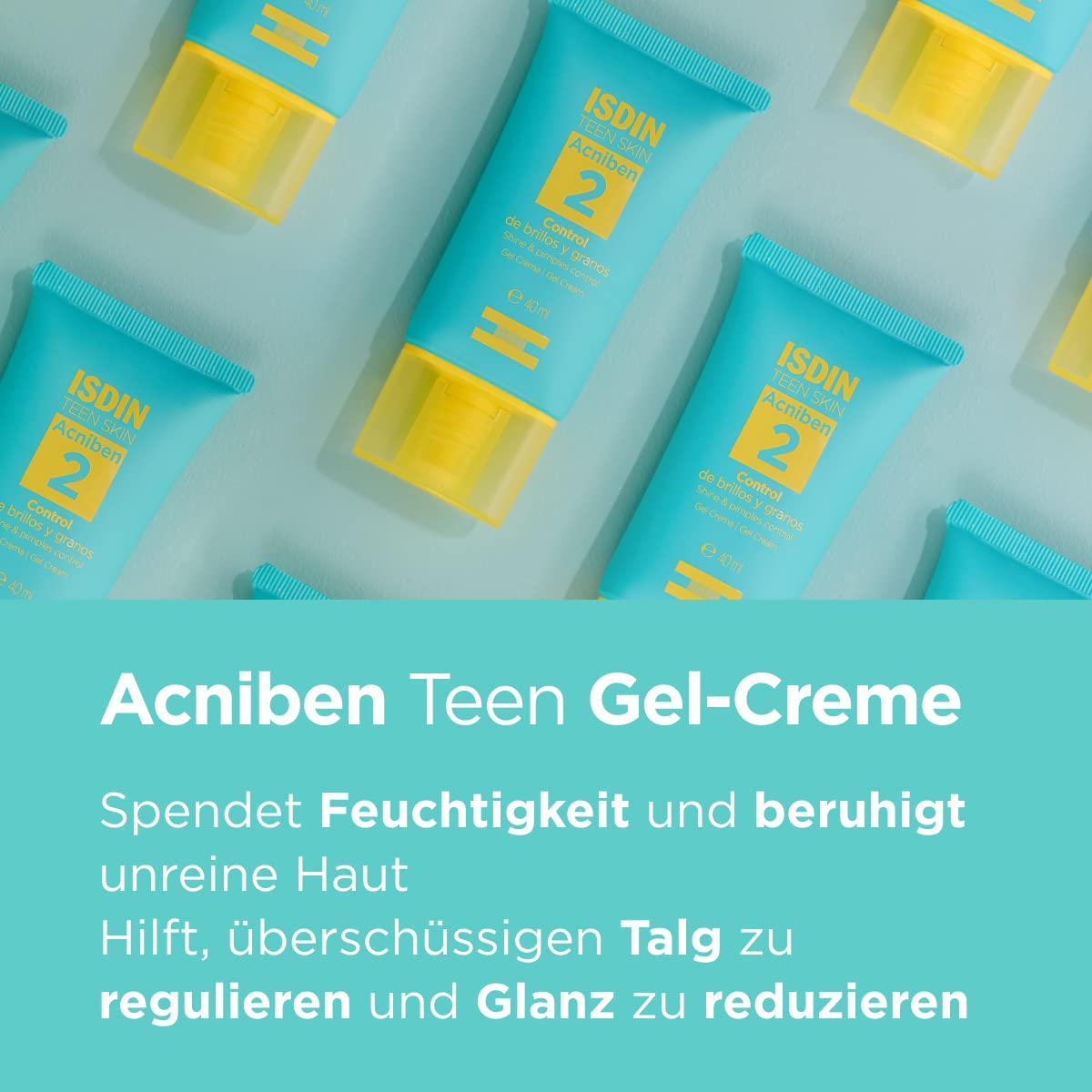 ISDIN Acniben Akne Kontroll Gel-Creme 40 ml ölfrei