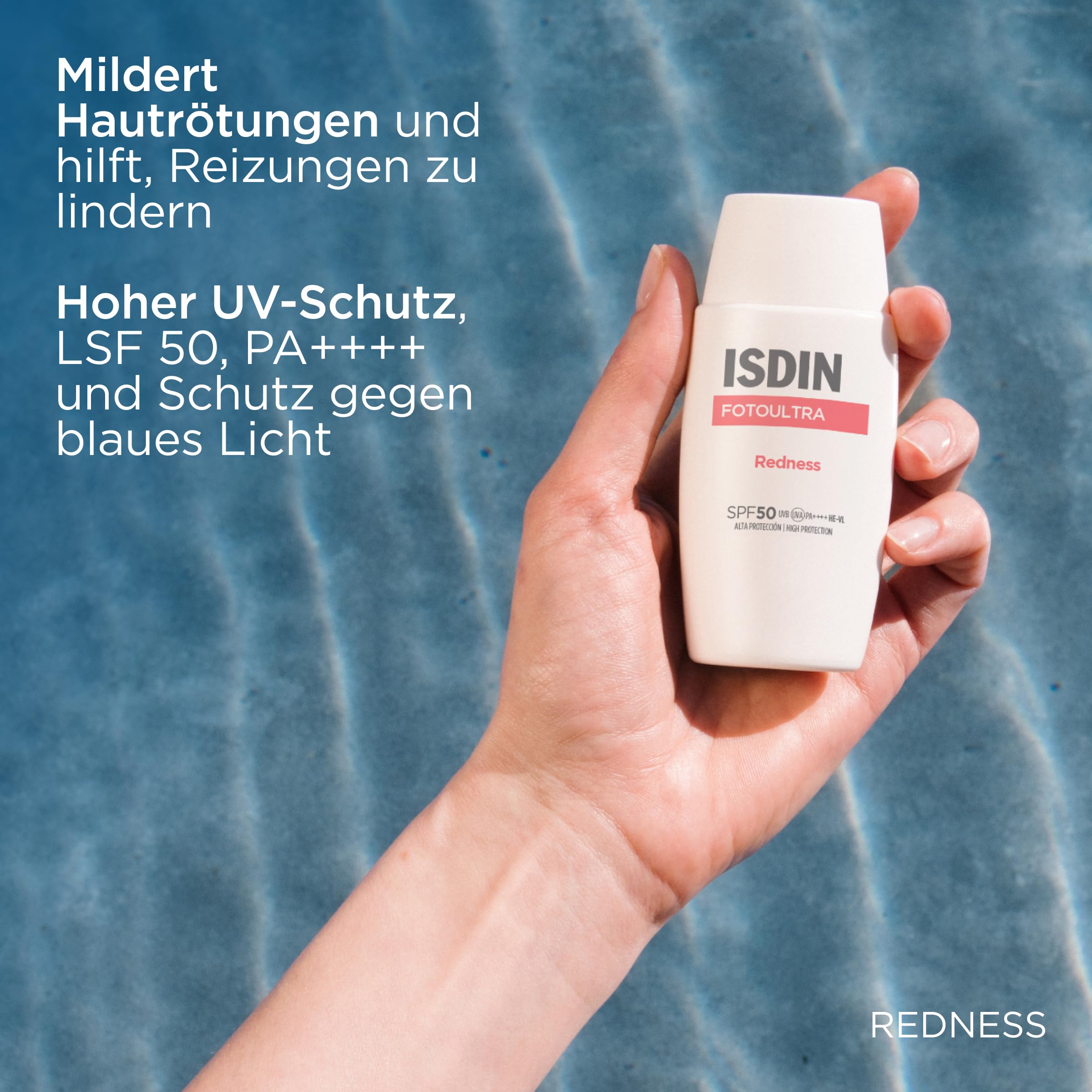 ISDIN Foto Ultra Redness Creme LSF50 50ml bei Rötungen