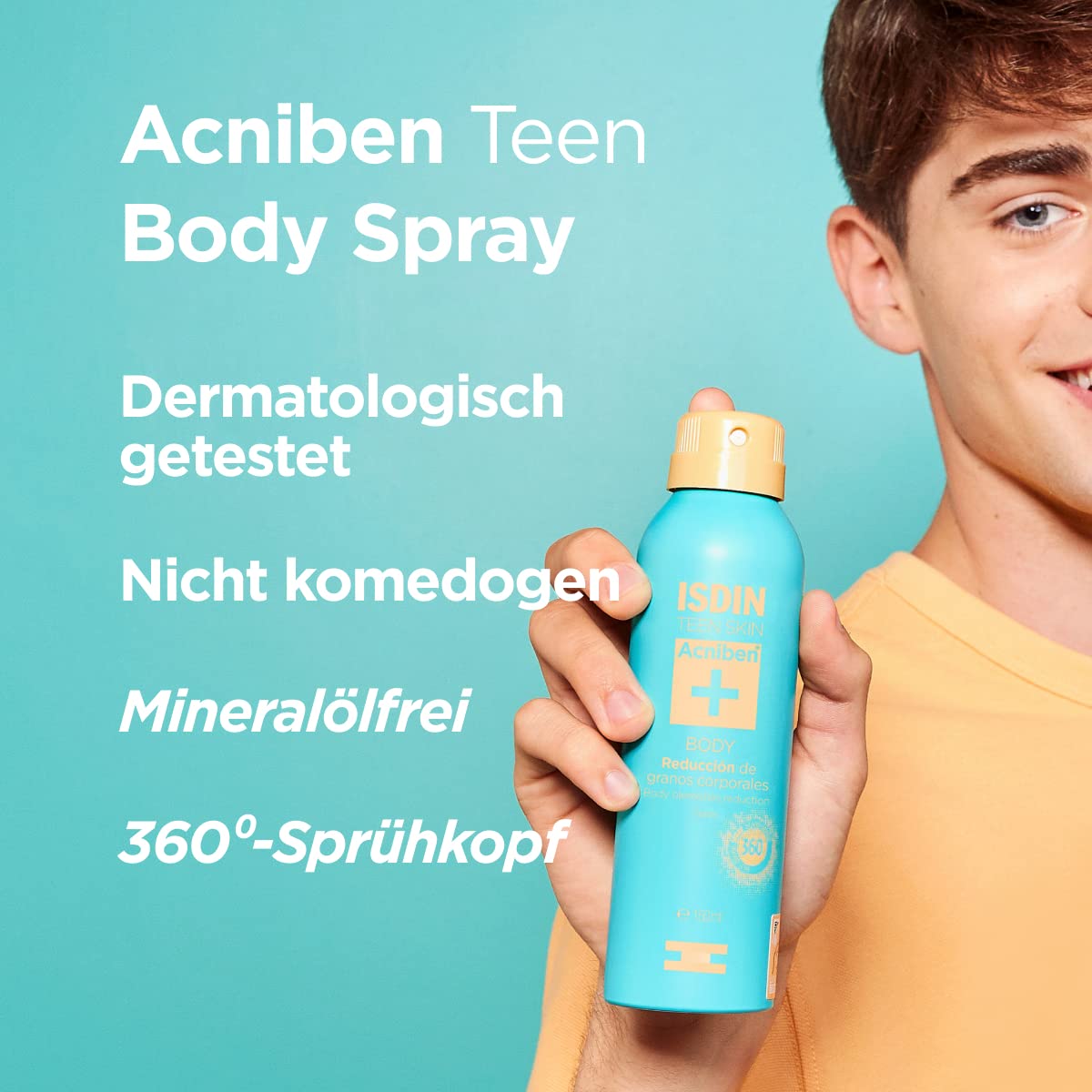 ISDIN Acniben Body Spray Körper Akne-Behandlung trocknend