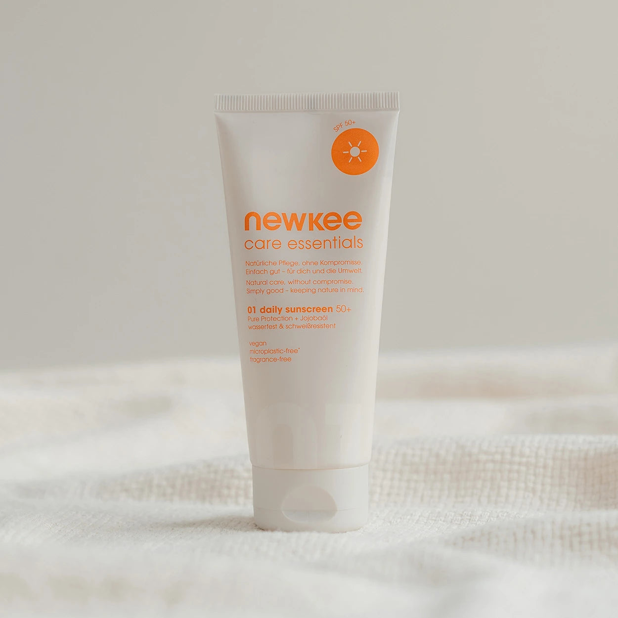 newkee daily sunscreen 50+ Sonnencreme wasserfest