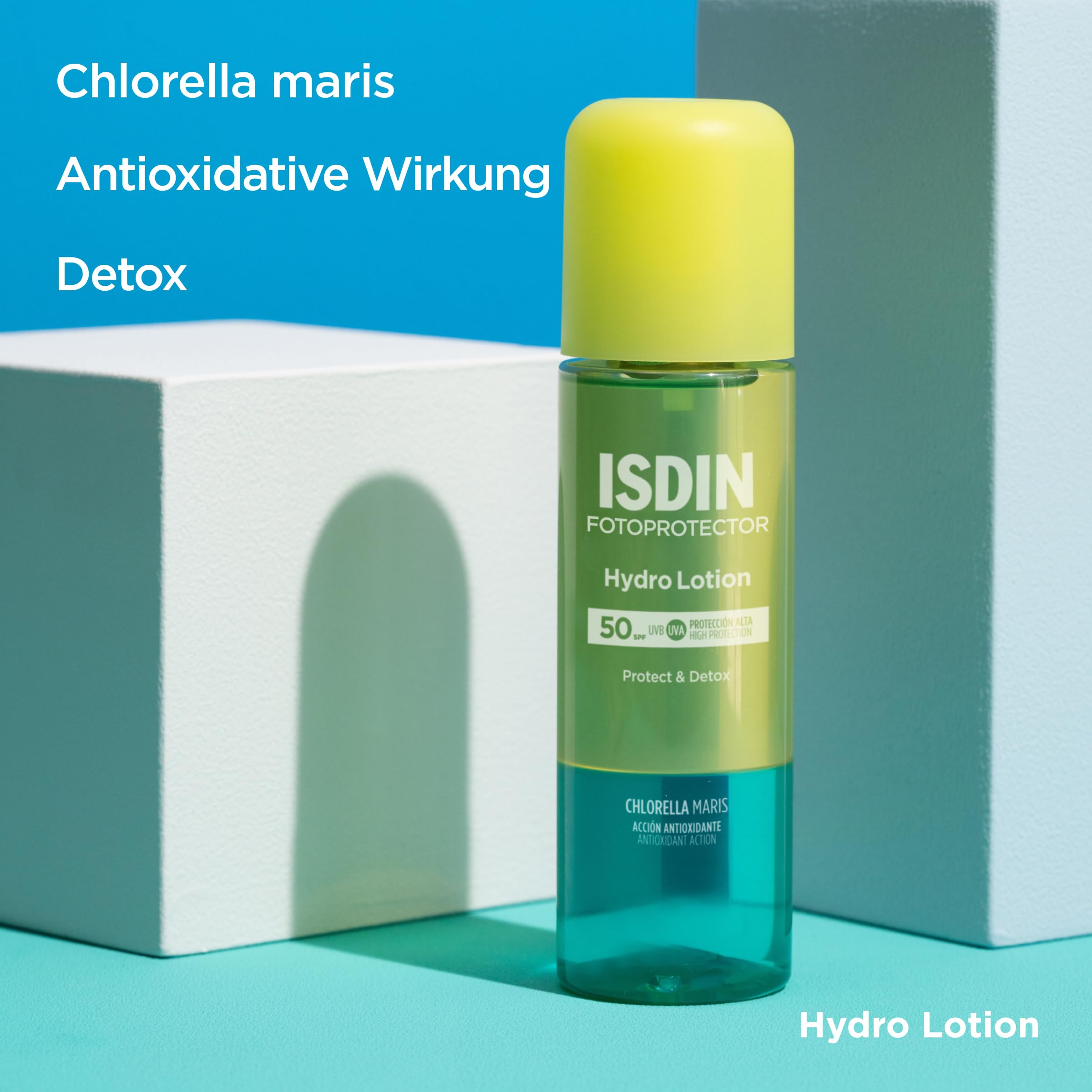ISDIN Hydrolotion Sonnenschutz LSF 50 Körper 200 ml biphasisch