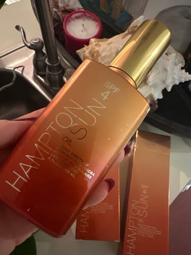 Hampton Sun Classic Sun SPF 4 Oil Sonnenöl Walnuss