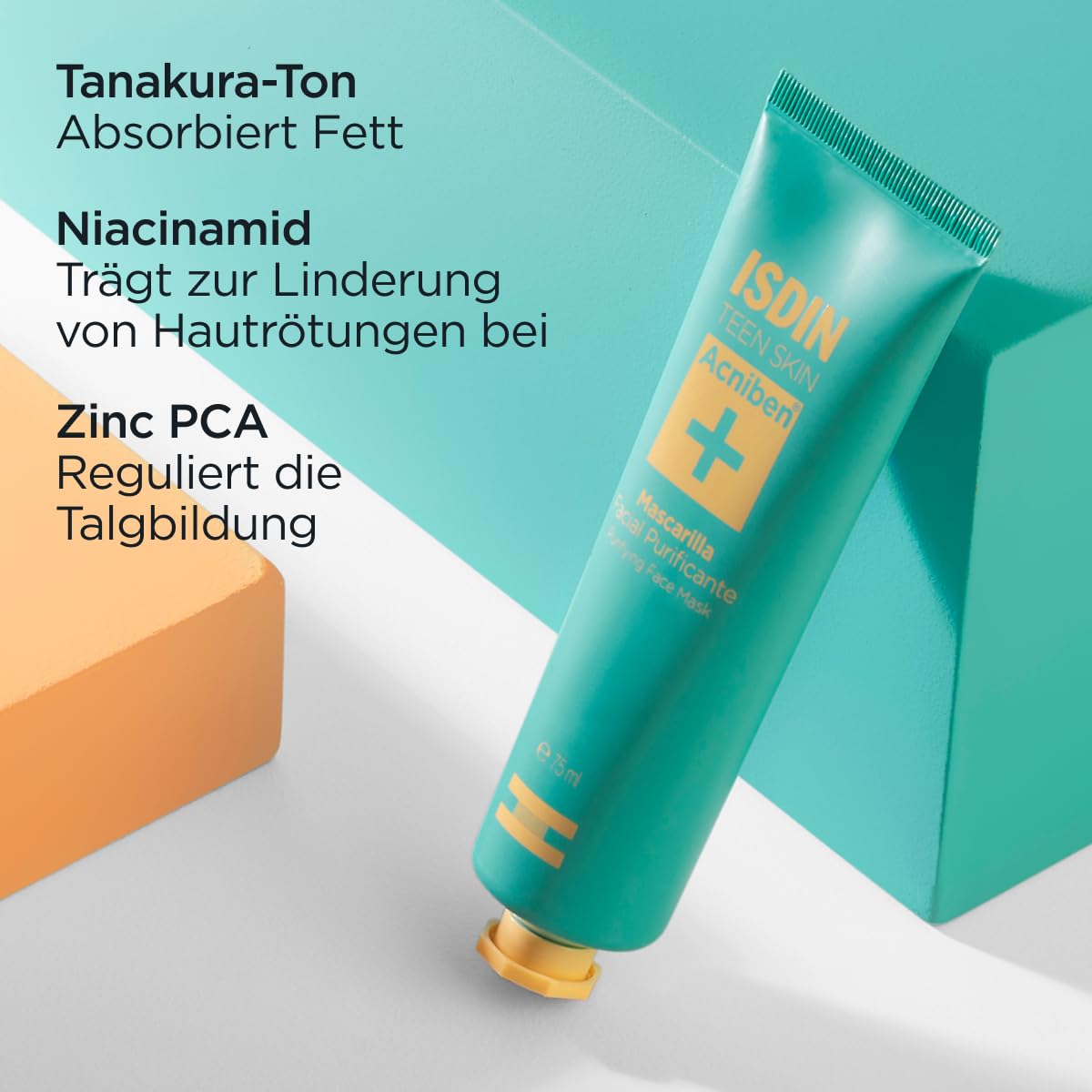 ISDIN Acniben Gesichtsmaske 75 ml gegen Pickel