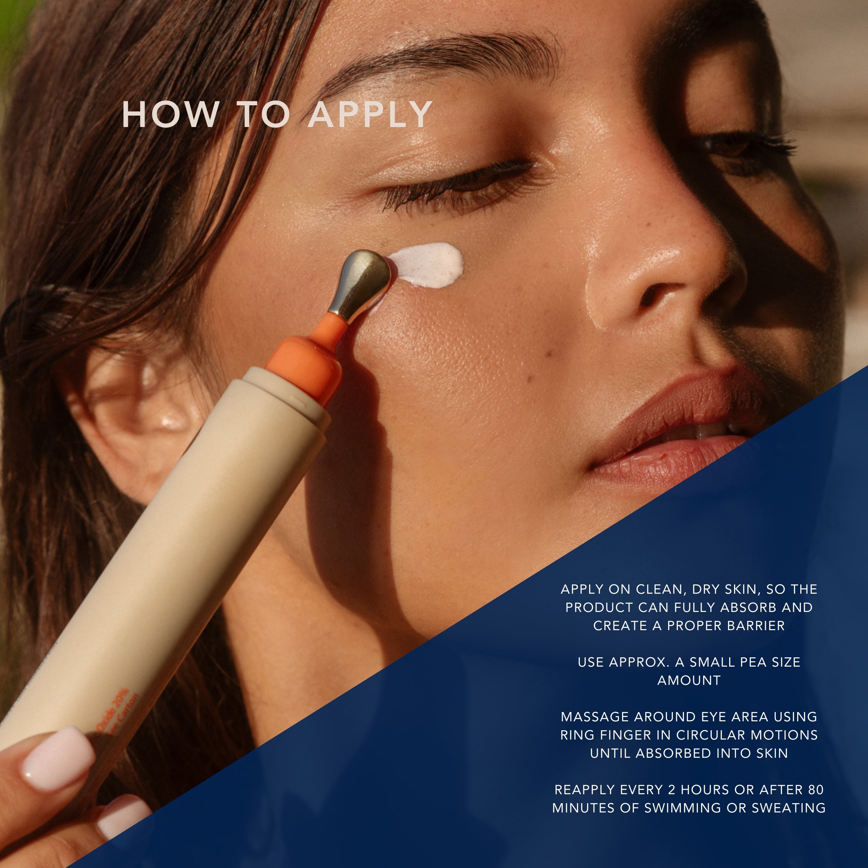 Soleil Toujours Brightening Eye Cream LSF 30 aufhellend