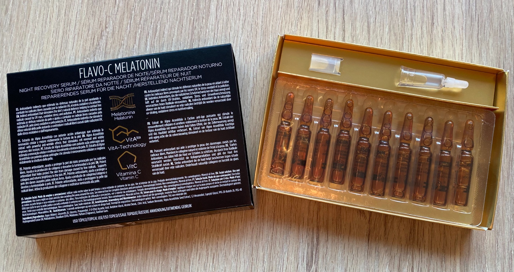 ISDIN Isdinceutics Flavo-C Melatonin Nachtserum 60ml Anti-Aging
