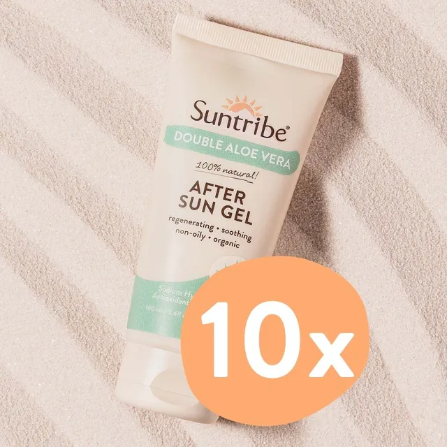 Suntribe After Sun Gel Double Aloe Vera 10x100 ml