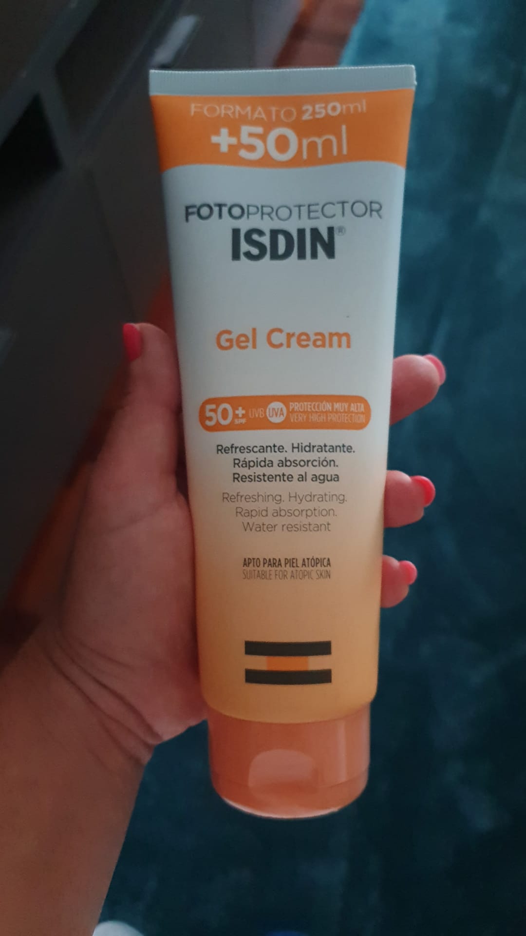 ISDIN Fotoprotector Gel-Creme LSF 50 Sonnencreme 250ml