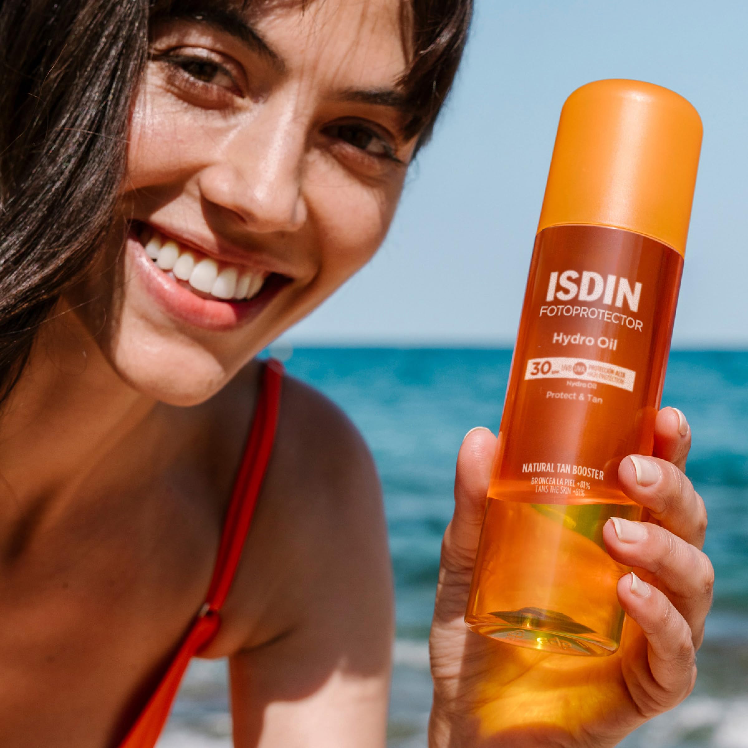 ISDIN Hydro Oil LSF 30 Sonnenspray 200 ml Bräunung