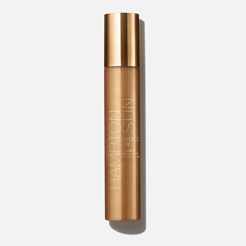 Hampton Sun Bronze-On Shimmer Body Luster Bronzer Gel golden