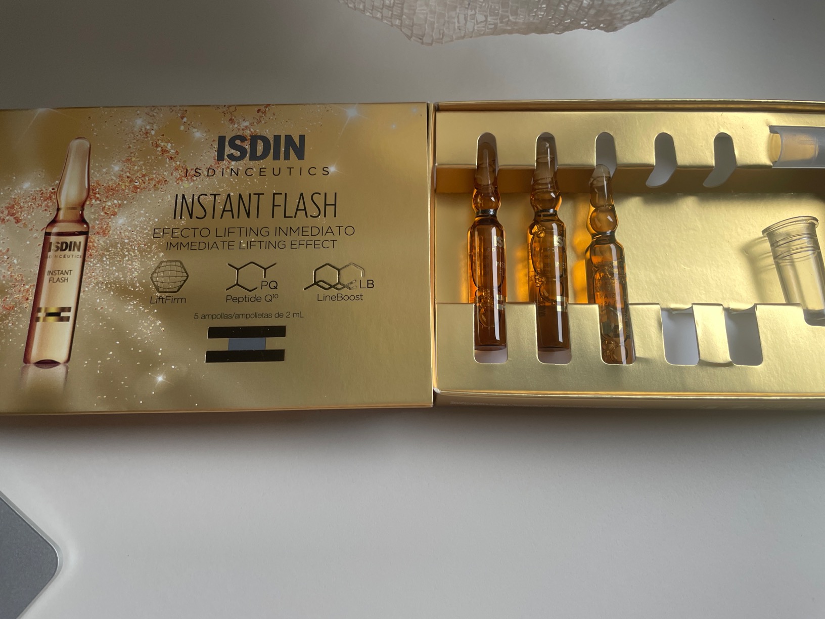 ISDIN Isdinceutics Instant Flash Lifting-Ampullen 5 Stück