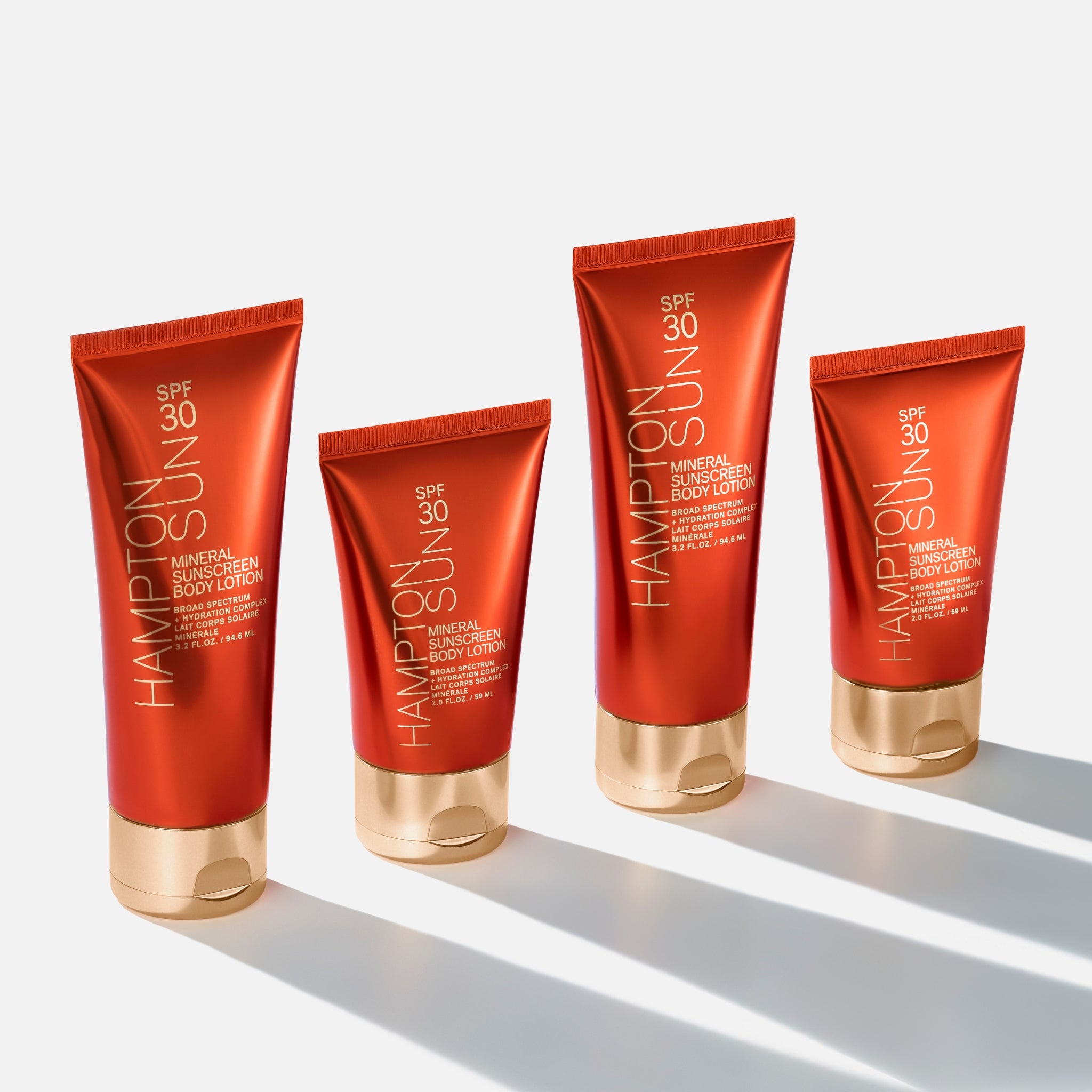 Hampton Sun SPF 30 Mineral Sonnencreme 3,2 oz mit Zink